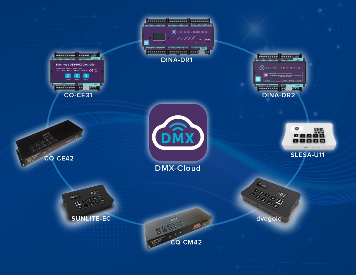 DMX-Cloud Controller